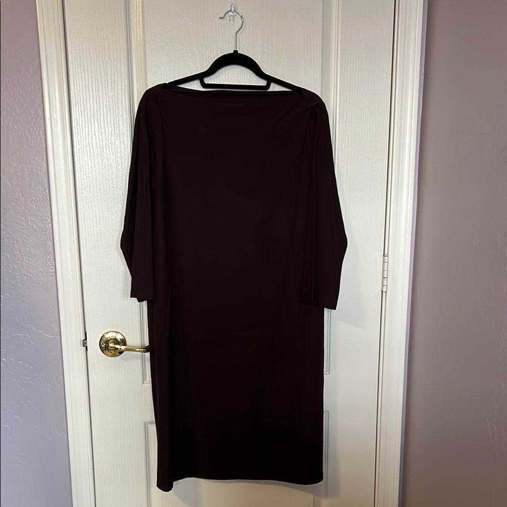 Eileen Fisher Brown Dress